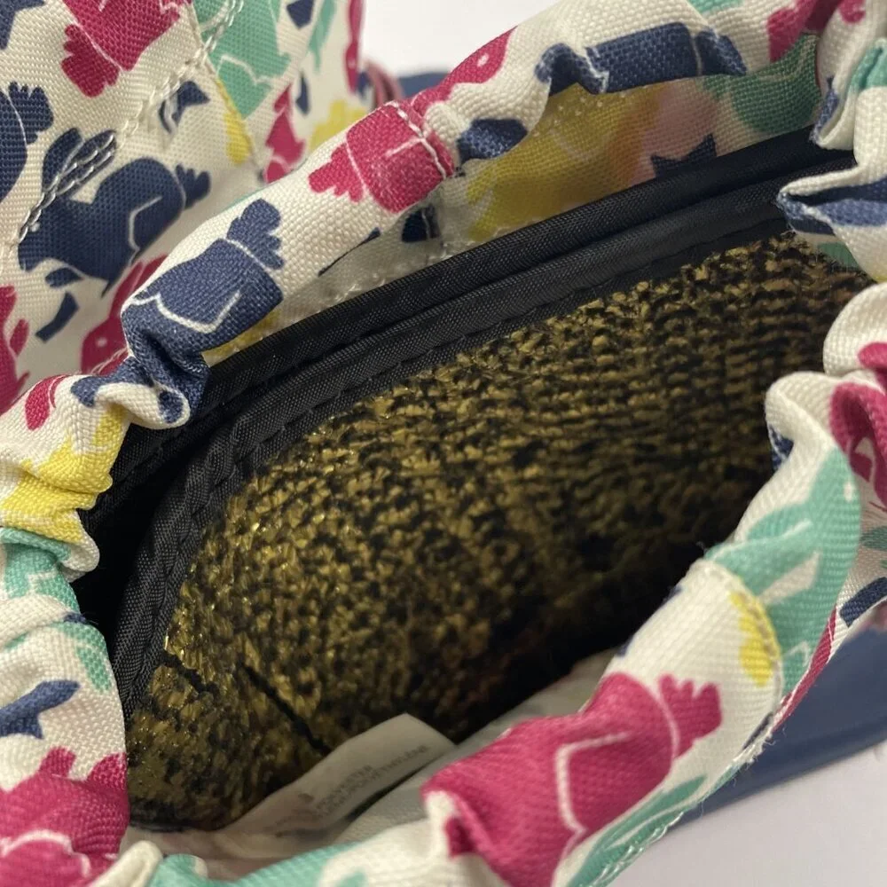 Hatley Snow Boots Youth Big Girl 3 Winter Waterproof Multicolor Rabbit Print
